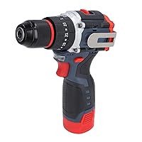 Brushless Motor Cordless Drill Driver with 80NM Torsion, 18V Lithium Battery Electric Power Drill for Drilling Wood, Metal, Ceramic (US Plug)
