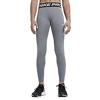 Nike Girl's Pro Leggings L Carbon