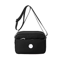 NOTAG Nylon Purses for Women Daily Shoulder Bags with Multipockets Travel Crossbody Handbags