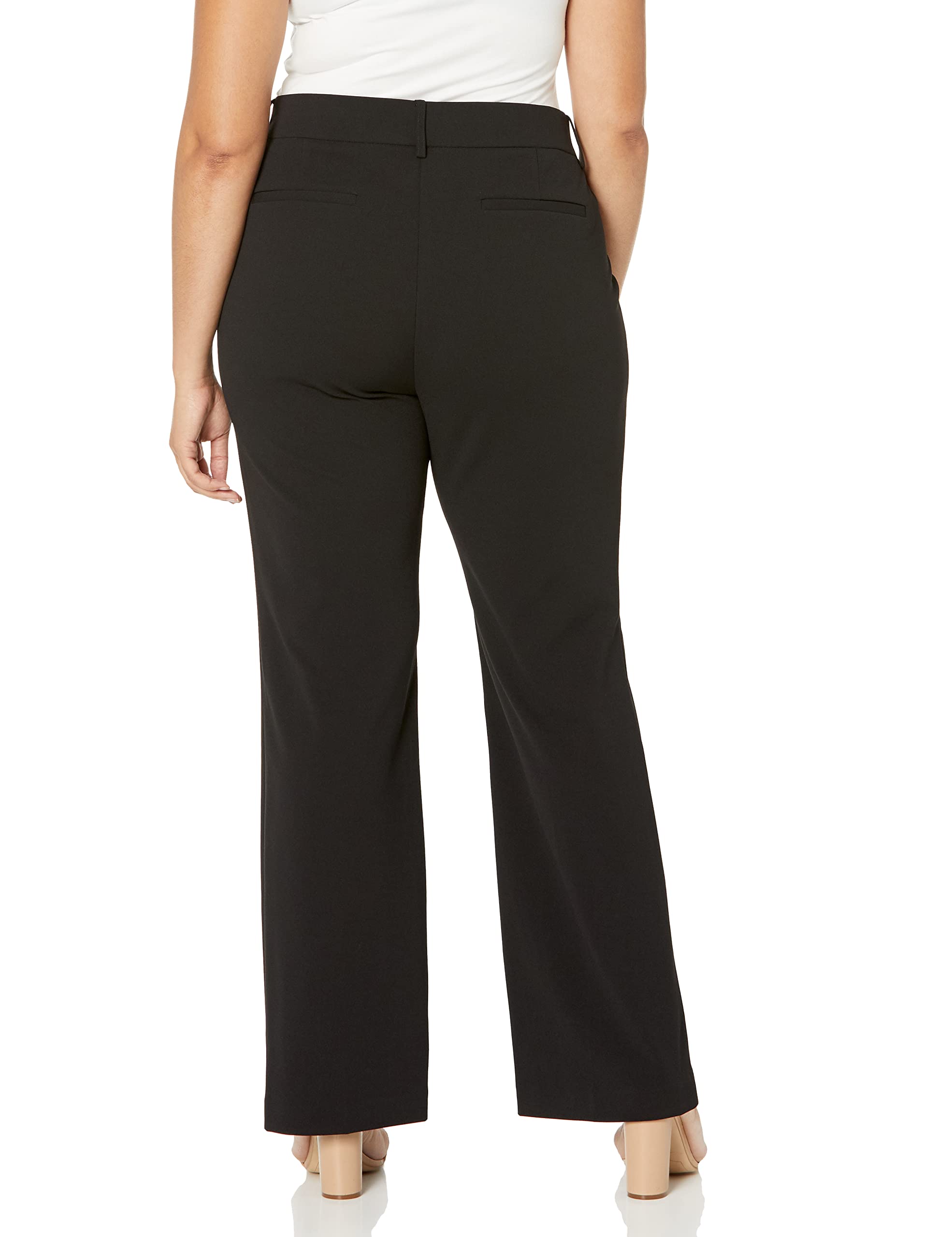 Rafaella Women's Plus Size Soft Stretch Crepe Modern Fit Pant