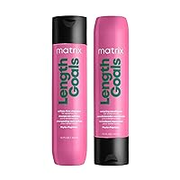 Length Goals Shampoo and Conditioner Set For Extensions | Softens & Nourishes Hair | Paraben Free | Detangling | For Natural Hair, Hair Extensions & Wigs | Packaging May Vary | 10 Fl. Oz.