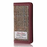 レイ・アウト Layout iPhone 7 Case Folio Case Harris Tweed/Beige Herringbone RT-P12FBC4/HBE