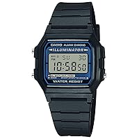 Casio Watch, Collection, Digital Resin, black/F-105, Newest model