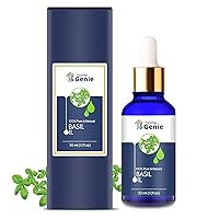 Home Genie Basil (Ocimum Basilicum) Oil|100% Pure & Natural Undiluted Essential Oil - 30ml(1.01floz), with Dropper