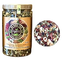 Herbal Tea Variety Pack - Liver Detox Tea - Sleep Tea For Bedtime - 60 cups - Non Caffeinated, Relax, Reduce Cholesterol, Migraine, Fatigue, Stress, Promoting Sleep