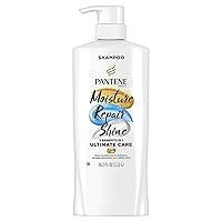 Pantene Pro-V Repair + Shine Shampoo for Damaged Hair/Split Ends (38.2 fl. oz .)