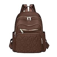 Women Backpack Purse Mini Backpack Travel Backpack Multipocket Small Backpack Lightweight Handbags Daypack (Chocolates)
