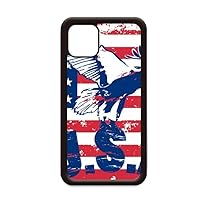 America Flag Haliaeetus leucocephalus Eagle for iPhone 12 Pro Max Cover for Apple Mini Mobile Case Shell