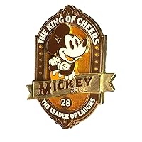 Vintage Series - Mickey Mouse Pin The King Of Cheers