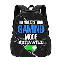 Fistt-Do-Not-Disturb-Gaming-Mode-Activated-backpack, Lightweight Backpack Classical Casual Daypack For Women Men
