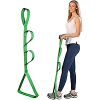 42 Inch Leg Lifter - Leg Lifter Strap Rigid with Multi Loops - Leg Lifter After Hip Replacement, Leg Lifter for After Knee Surgery, Leg Lifters Getting Legs in and Out of Bed, Car, Couch, Wheelchair