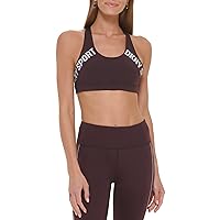 DKNY High Waist Women’s Leggings with Pockets & Reflective Piping