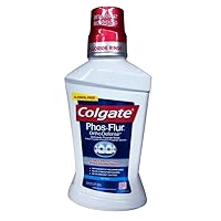 Phos Flur Anti Cavity Fluoride Rinse, Cool Mint, 16.9-Ounce Bottle (Pack of 6)