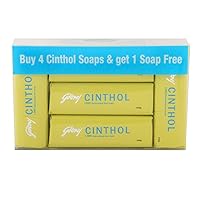ANMOL COLLECTIONS Cinthol Lime Soap, 100g (Pack of 4) with 100g Free