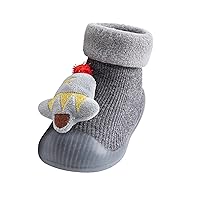 Breathable Shoe Christmas Kids 3D Socks Baby Cartoon Shoes Toddler Boys Slipper Prewalker Kids Shoes Size 4
