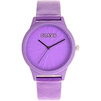 Splat Quartz Purple Dial Watch CRACR5307
