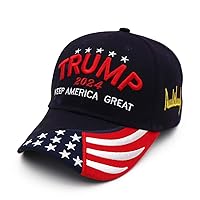 2024 Hat Keep America Great Hat MAGA Camo Embroidered Adjustable Baseball Cap