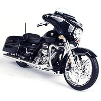 2015 Harley Davidson Street Glide Motorcycle 1/12 Scale Pre-Built Model Black