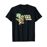 Turtle and snail walking funny saying T-Shirt