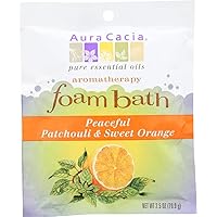 A/C Foam Bath Ptch/Orng Size 2.5z Aura Cacia Patchouli/Sweet Orange Aromatherapy Foam Bath6 A/C Foam Bath Ptch/Orng Size 2.5z Aura Cacia Patchouli/Sweet Orange Aromatherapy Foam Bath6