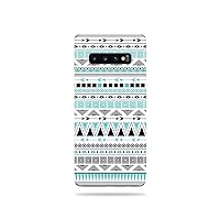 MightySkins Skin Compatible with Samsung Galaxy S10 Plus - Turquoise Tribal | Protective, Durable, and Unique Vinyl Decal wrap Cover | Easy to Apply, Remove, and Change Styles | Made in The USA