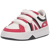Lacoste Kids 46SUI0012 Sneaker, DK GRN/WHT, 7 US Unisex Toddler