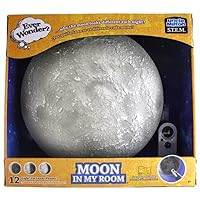 Uncle Milton Moon in My Room - 12 Light-Up Lunar Phases, Remote Control or Automatic, STEM Toy, Great Gift for Boys & Girls Ages 6+