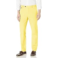 Brooks Brothers Men's Cotton Poplin Slim Fit Stretch Chino Pants