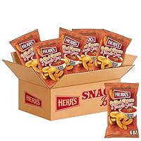 Herr's Grilled Cheese & Tomato Soup Cheese Curls 6 Ounce (Pack of 6)
