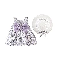 Girl Clothes Toddler Baby Girl Suspender Ruffled Skirt Dress Bow Design Dress Summer Princess Dress Girl Dress