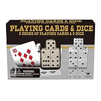 Playing Cards and Dice Set