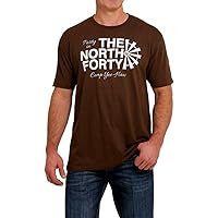 Cinch Western Shirt Mens Short Sleeve The North Forty MTT1690540