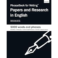 PhraseBook for Writing Papers and Research in English PhraseBook for Writing Papers and Research in English Paperback eTextbook
