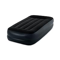 Dura-Beam Standard Series Pillow Rest Raised Airbed w/Built-in Pillow & Electric Pump