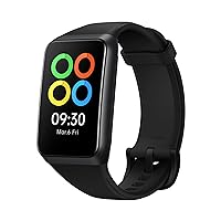 OPPO Band 2 Matte Black Smart Watch 1.57 Inch OBB215 BK Large Display Up to 14 Days Battery Life Fast Charging Sleep Monitor Health Management