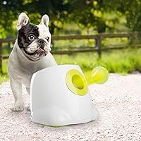 ALL FOR PAWS Dog Automatic Ball Launcher for Small Dogs, Dog Tennis Ball Throwing Machine, 3 Balls Included