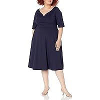 City Chic Plus Size Dress Cute Girl E/S