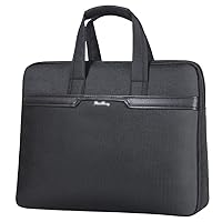 DFHBFG Briefcase, handbag, business and leisure computer bag, large capacity waterproof and thickened canvas file bag