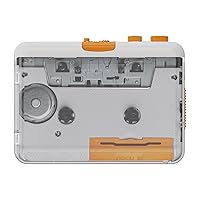 Walkman Cassette Player, Portable Tape Player USB Cassettes Recorder Cassette to MP3 / CD Converter via USB Compatible with Laptops and Computers with 3.5mm Headphone Port Stereo Sound Effect