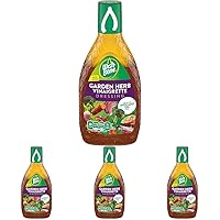 Wish-Bone Avocado Oil Blend Garden Herb Vinaigrette Dressing, 15 FL oz (Pack of 4)
