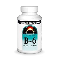 Source Naturals Vitamin B-6, Immune System Support* - 500 mg, 100 Tablets