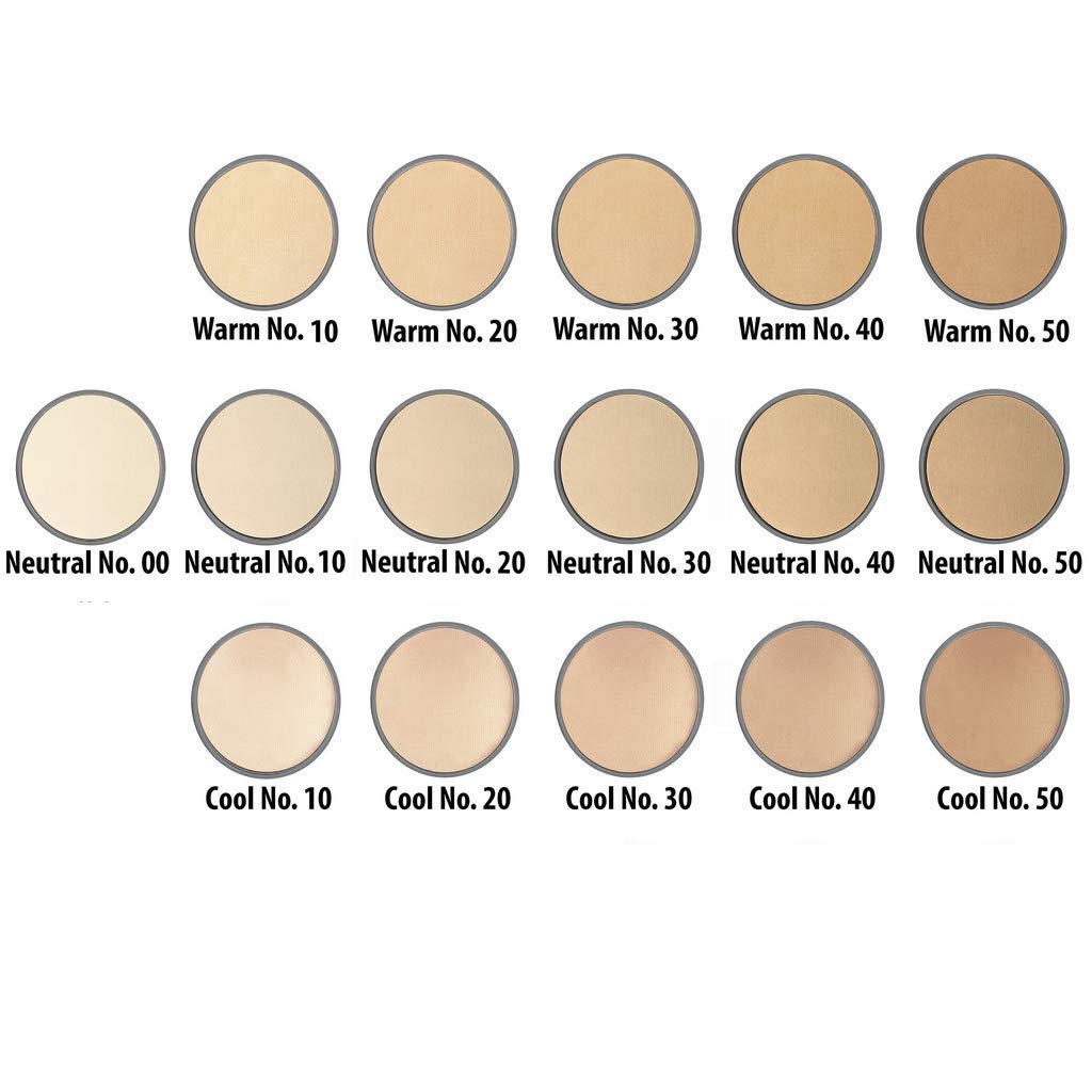 Lauren Brooke Cosmetiques Pressed Foundation, Natural and Organic Makeup (Neutral No. 20)