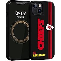 Compatible with iPhone 14 Plus Case,Football Sport Fans Silicone Case, Full Body Protective Soft Cover, Shockproof Red Yellow Design Phone Case for iPhone 14 Plus - 6.7 inch