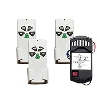 Universal Smart WiFi Ceiling Fan Remote Control Kit, Compatible with Alexa, Google Assistant and Smart Life App, No Hub Required R28 53T WiFi kit DIMMER