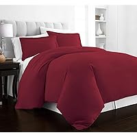 8 PCS Set Include:-Super Soft Quilt Goose Down Box Stiched Comforter 300 GSM 150 Thread Count with Duvet Set and 1 Sheet Set & 4 Pillowcases. -Full/Red