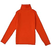 Little Baby Turtleneck Long Sleeve Sweater Basic Solid Fine Knit Warm Sweatshirt Pullover Base Tops
