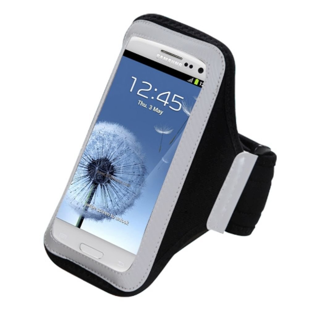 Mybat UNIVP251NP Sport Armband Case for Cell Phones and Smartphones - Retail Packaging - Black