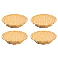 Wine Glass Charcuterie Topper,Wine Glass Charcuterie Board Topper,Bamboo Wine Glass Topper Coasters (4 Pack)