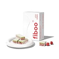 Fiboo Small Protein Bars, 100 Calorie Snack Zero Sugar Healthy Breakfast Minis, between Meals Snacks, Crispy and Chewy Energy Bar, Low Carb Keto Frendly, Quick Pre/Post Workout Snack, 25g 5 Count