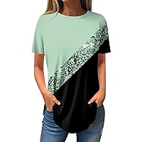 from Kids Womens Shirts Graphic Tees Conservative T Shirts Dashiki Shirt Best for Wife Couple Shirts Fourth of July Shirts for Women Memorial Green 3XL